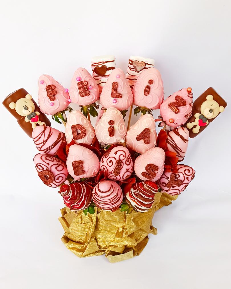 Arreglo frutal para cumpleaños
